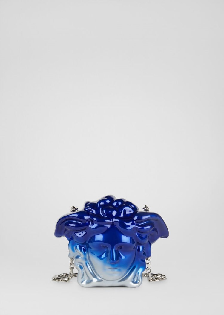 Versace Medusa Bag τσαντα ανδρικα μπλε | V904NOW