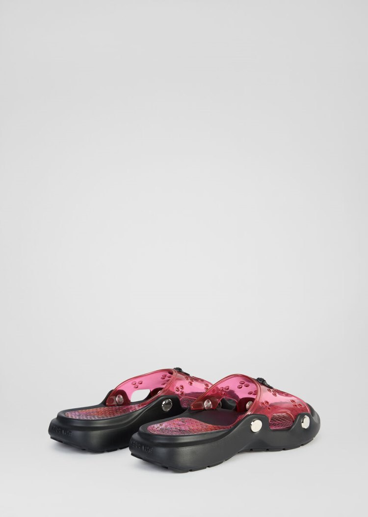 Versace Medusa Beach Slides παντοφλεσ γυναικεια ροζ | 2KKYLCU