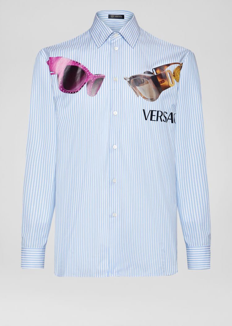 Versace Medusa Biggie Print Shirt πουκαμισα ανδρικα Πολύχρωμο | U7U8VVV