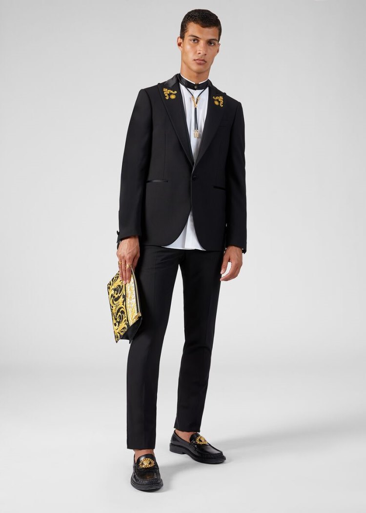 Versace Medusa Button Shirt πουκαμισα ανδρικα ασπρα | TCPC8N3