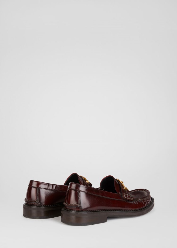 Versace Medusa Chain Loafers Loafers ανδρικα καφε | RTJKWBM