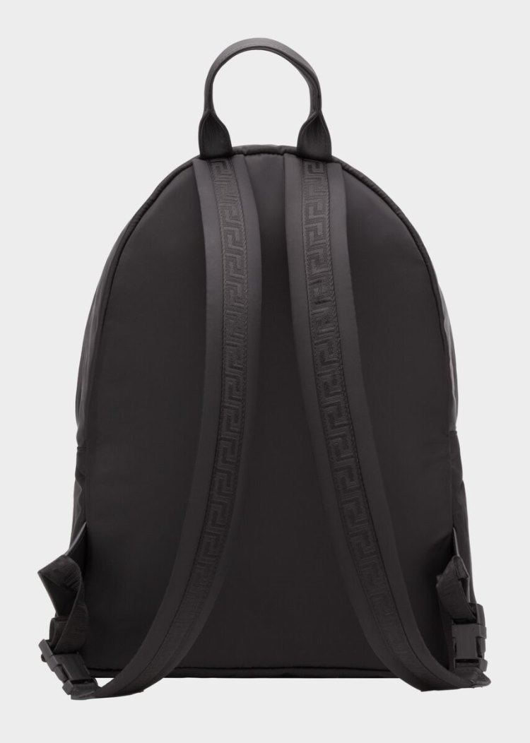 Versace Medusa Head νάιλον Backpack σακιδια πλατησ ανδρικα μαυρα | FLD60MR