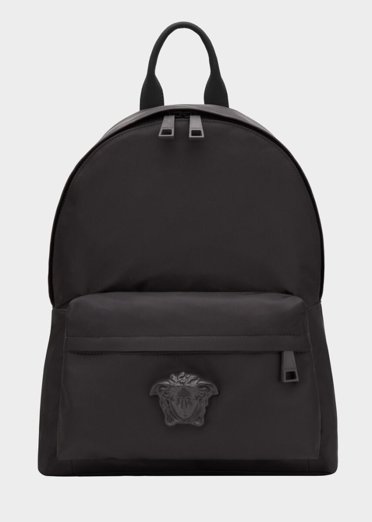 Versace Medusa Head νάιλον Backpack σακιδια πλατησ ανδρικα μαυρα | FLD60MR