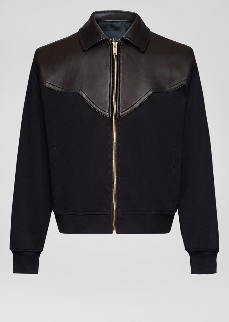 Versace Medusa Jacket μπουφαν ανδρικα μαυρα | CW5VWBY