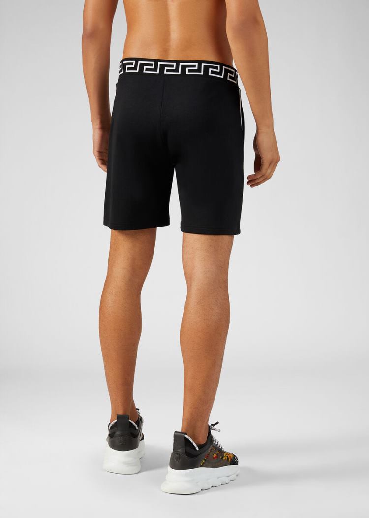 Versace Medusa Motif Gym Shorts σορτσ ανδρικα μαυρα | C458SP5