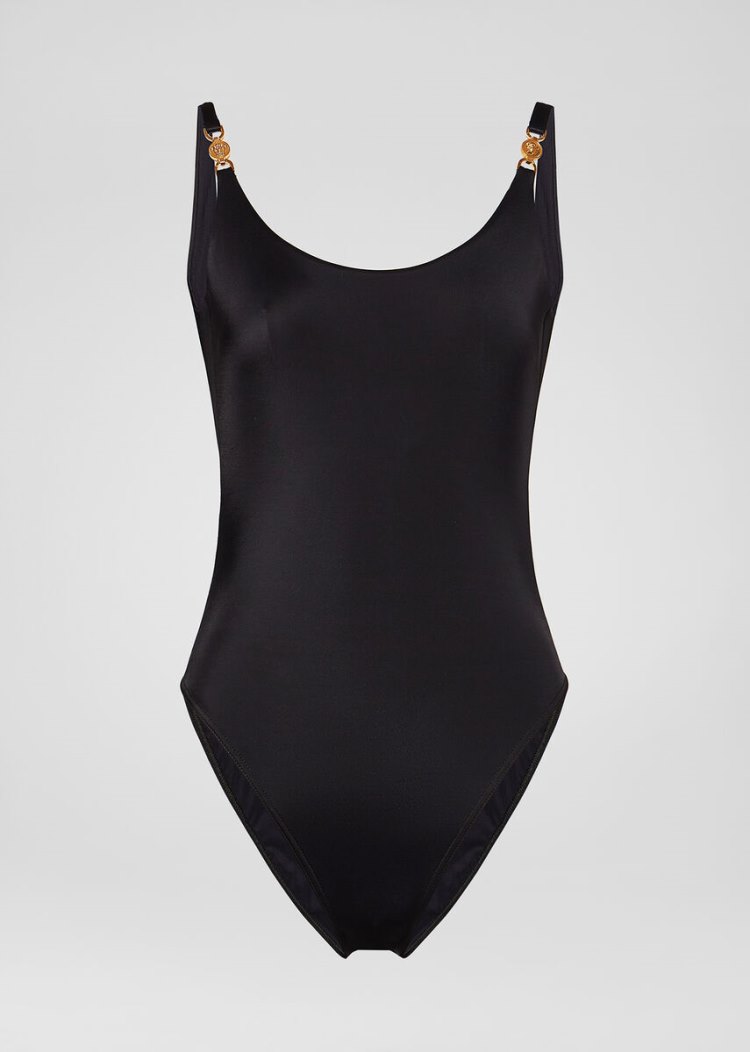 Versace Medusa One-Piece Swimsuit μαγιό γυναικεια μαυρα | ZWF3D0P