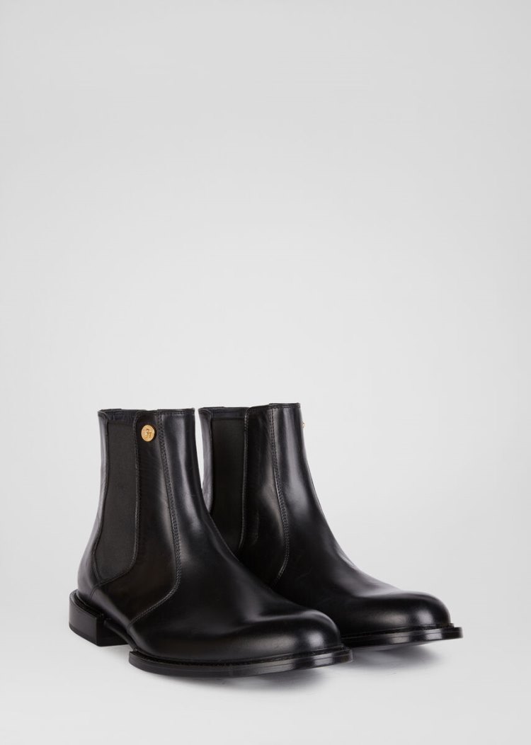 Versace Medusa Stud Ankle Boots μποτεσ ανδρικα μαυρα | NSM2JM8