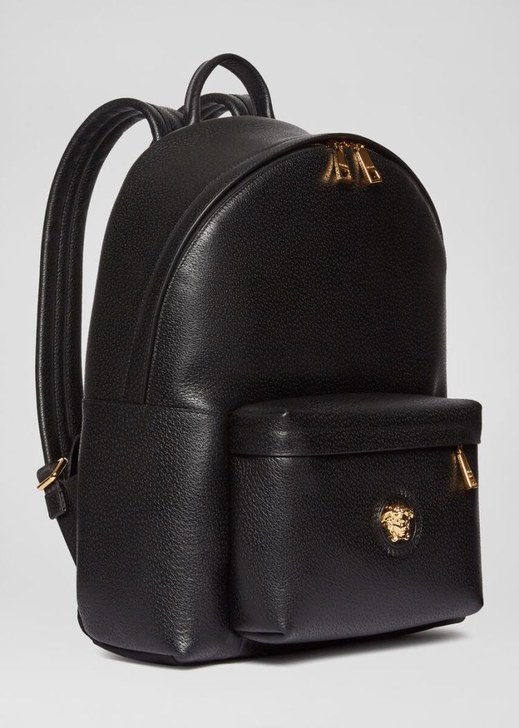Versace Medusa Stud Backpack σακιδια πλατησ ανδρικα μαυρα | N693T6U