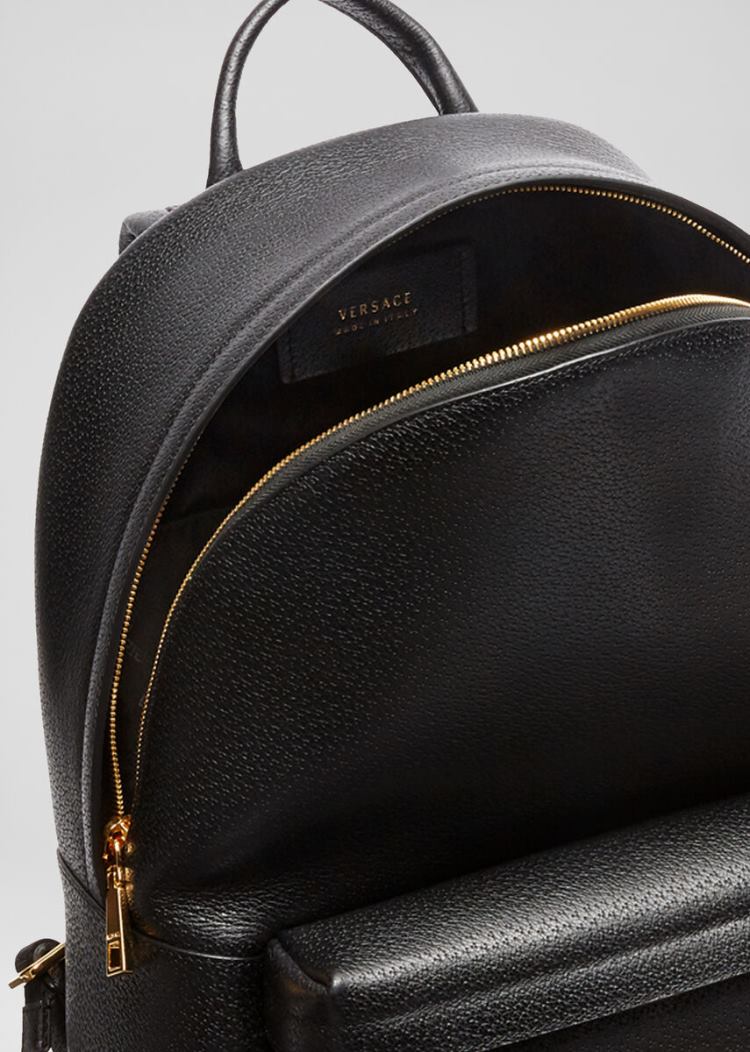 Versace Medusa Stud Backpack σακιδια πλατησ ανδρικα μαυρα | N693T6U
