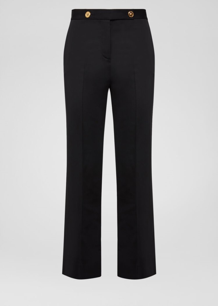 Versace Medusa Trousers παντελόνι γυναικεια μαυρα | O612HK9