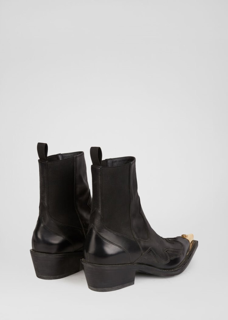Versace Medusa Western Boots μποτεσ ανδρικα μαυρα | IJYT5ST