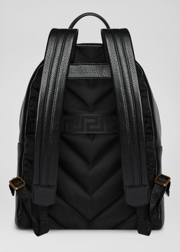 Versace Palazzo Backpack σακιδια πλατησ ανδρικα μαυρα | QUVMHLZ