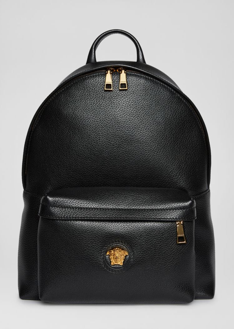 Versace Palazzo Backpack σακιδια πλατησ ανδρικα μαυρα | QUVMHLZ