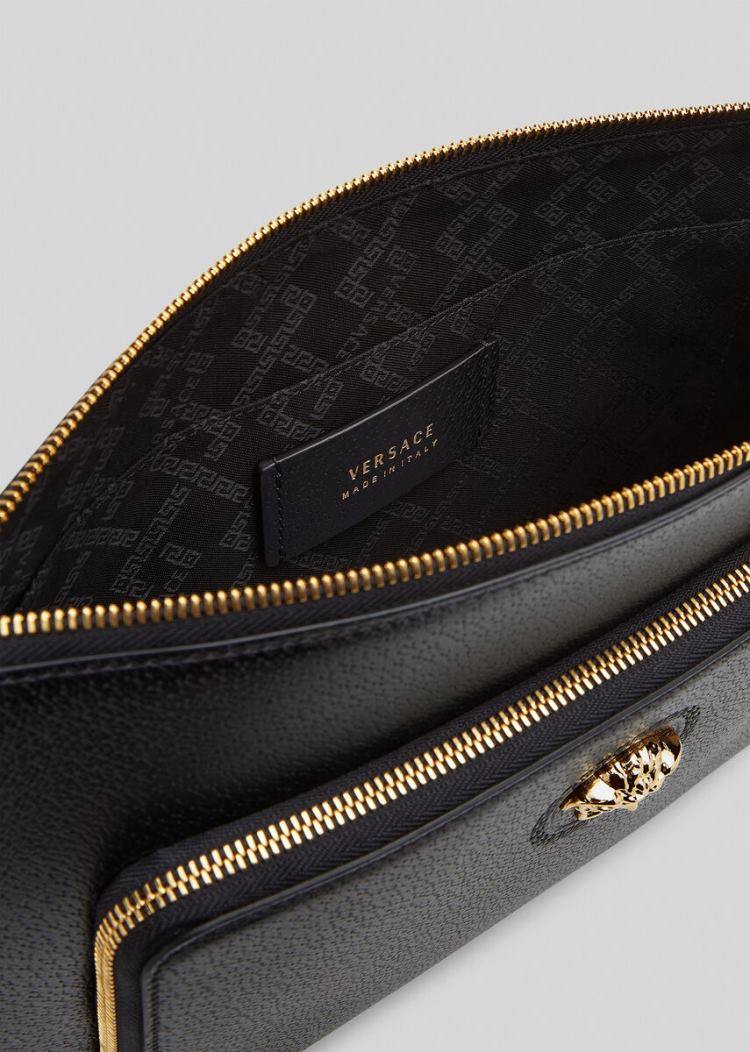 Versace Palazzo Crossbody Bag τσάντεσ χιαστί ανδρικα μαυρα | 814XN16