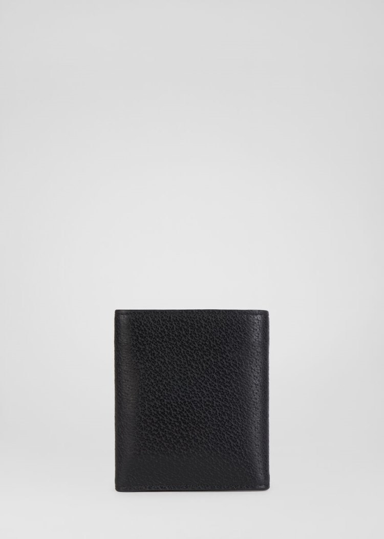Versace Palazzo Trifold Wallet πορτοφολια ανδρικα μαυρα | WY90E15
