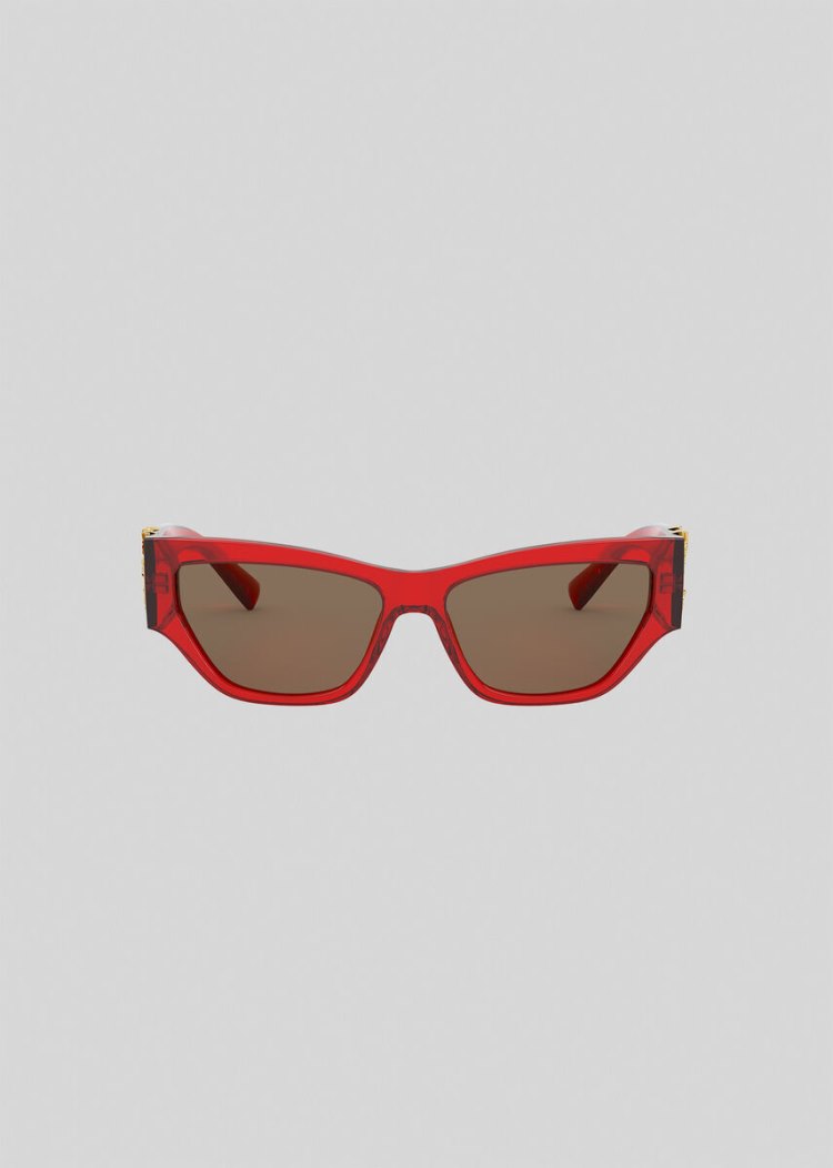 Versace Red Virtus Cat-Eye γυαλια ηλιου γυναικεια κοκκινα | D2KW28Q