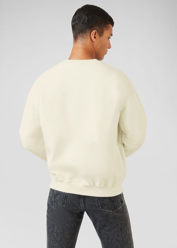 Versace Scents Motif Sweatshirt Φούτερ ανδρικα ασπρα | E2RS6H2