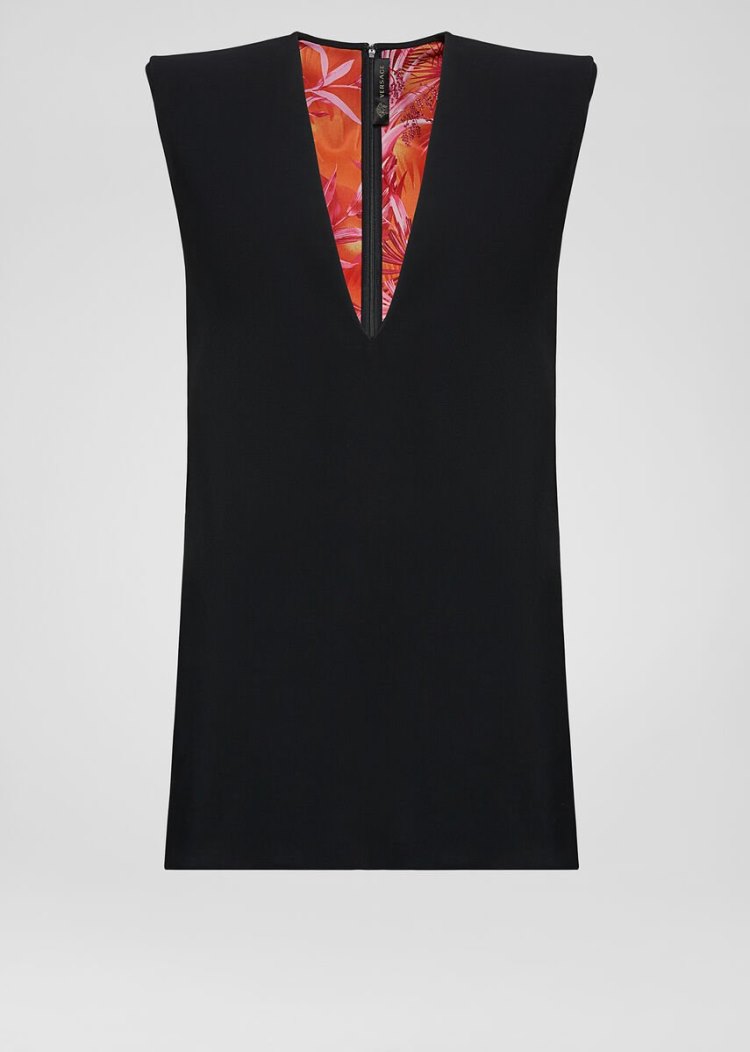 Versace Sculptural φορεμα φορεμα γυναικεια μαυρα | EZG3H55