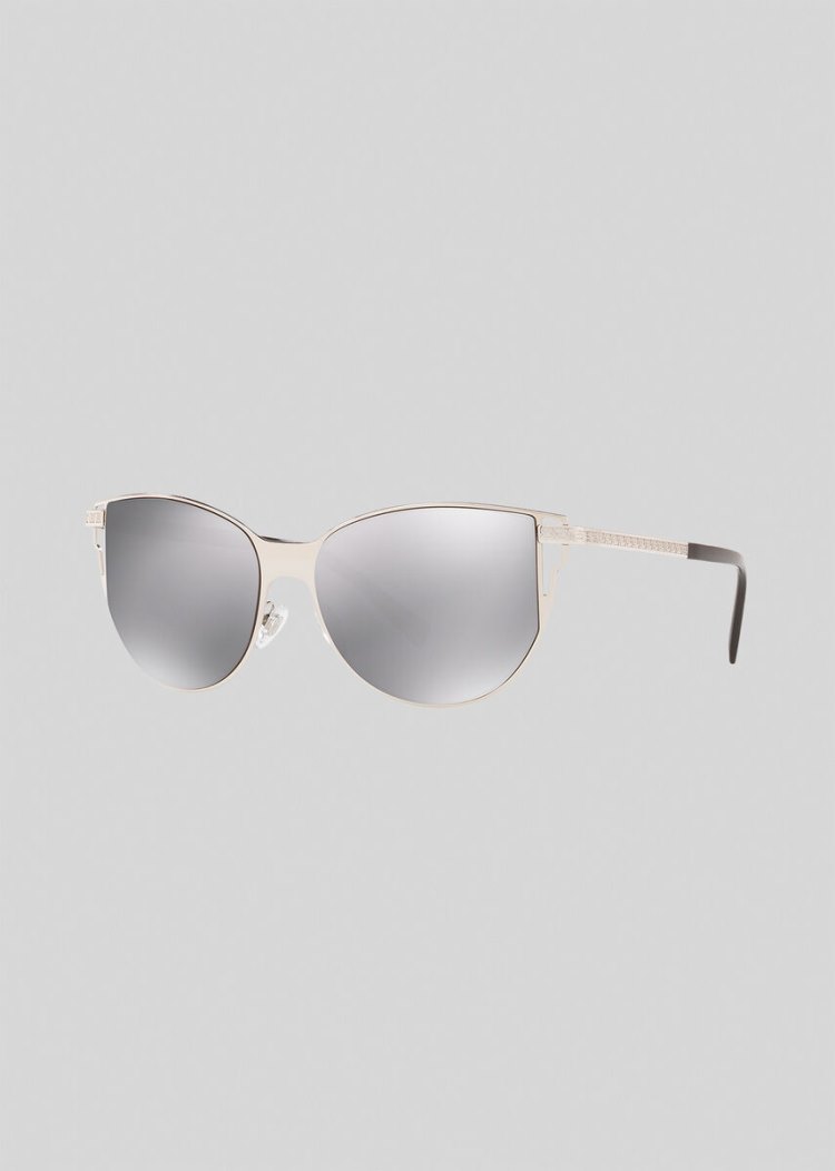 Versace Silver Grecamania γυαλια ηλιου γυναικεια ασημι | 5ZRMS63
