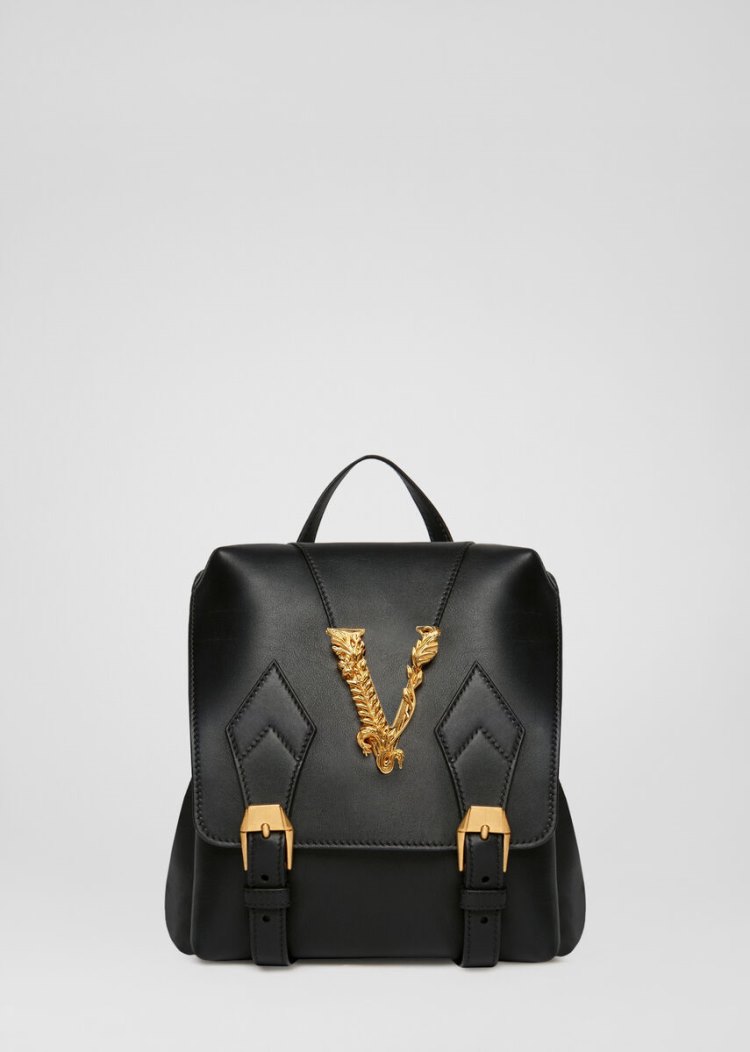 Versace Small Virtus Backpack σακιδια πλατησ γυναικεια μαυρα | 3G472OK