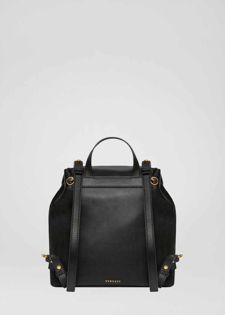 Versace Small Virtus Backpack σακιδια πλατησ γυναικεια μαυρα | EV7O8ZU
