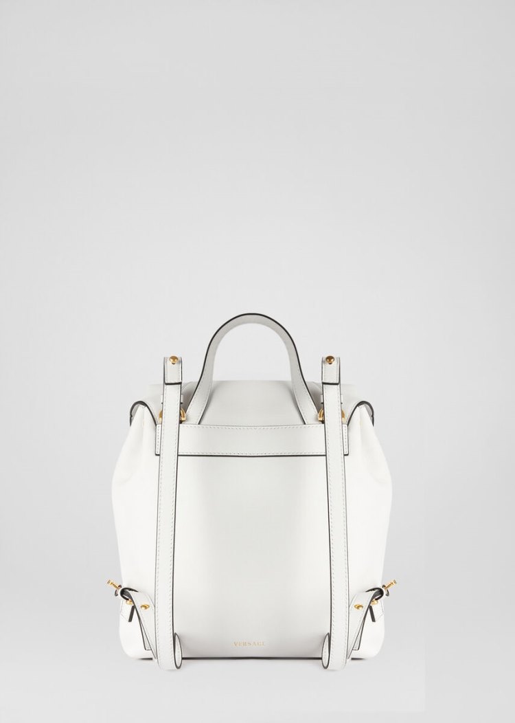 Versace Small Virtus Backpack σακιδια πλατησ γυναικεια ασπρα | VNMTEE1