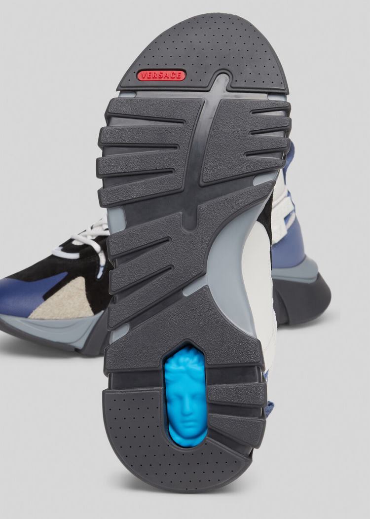 Versace Squalo Hiker Trainers αθλητικα ανδρικα ασπρα | UK1QXG5