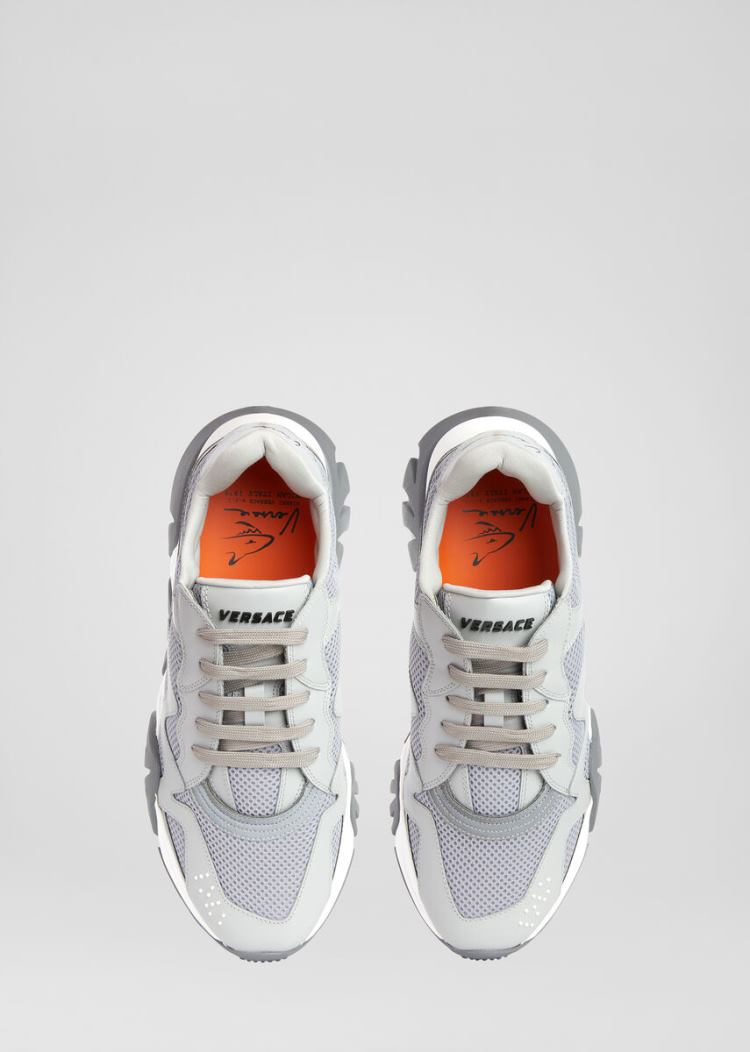 Versace Squalo Trainers αθλητικα ανδρικα γκρι | 9NX9EFQ