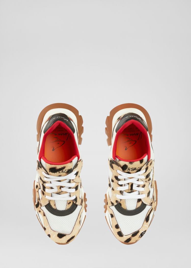 Versace Squalo Trainers αθλητικα ανδρικα λεοπαρ | K8Y0XE5