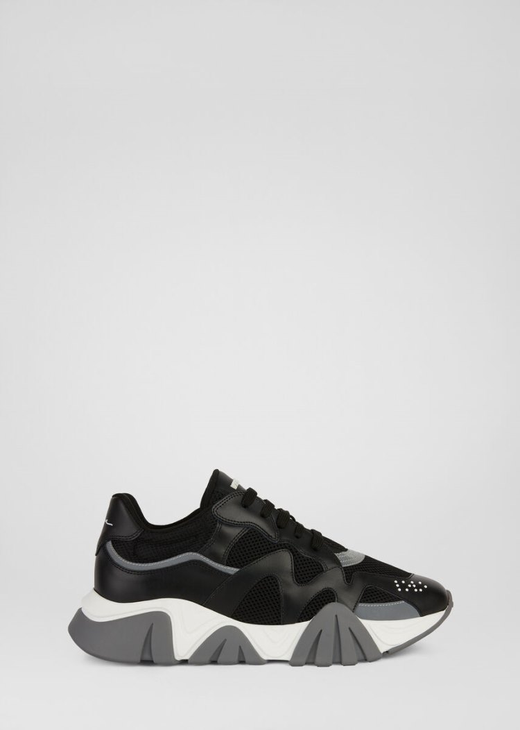 Versace Squalo Trainers αθλητικα ανδρικα μαυρα | OOTAOEK