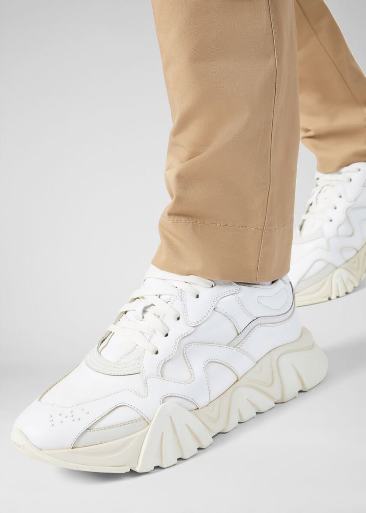 Versace Squalo Trainers αθλητικα ανδρικα ασπρα | T4L6GJV