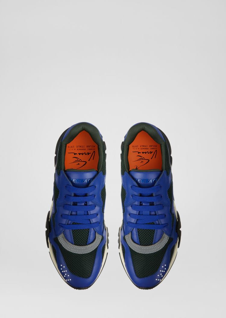 Versace Squalo Trainers αθλητικα ανδρικα μπλε | UT29KAN