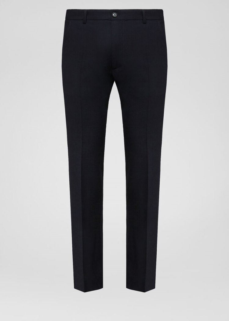 Versace Tailored Wool Trousers παντελόνι ανδρικα μπλε | 4X42860