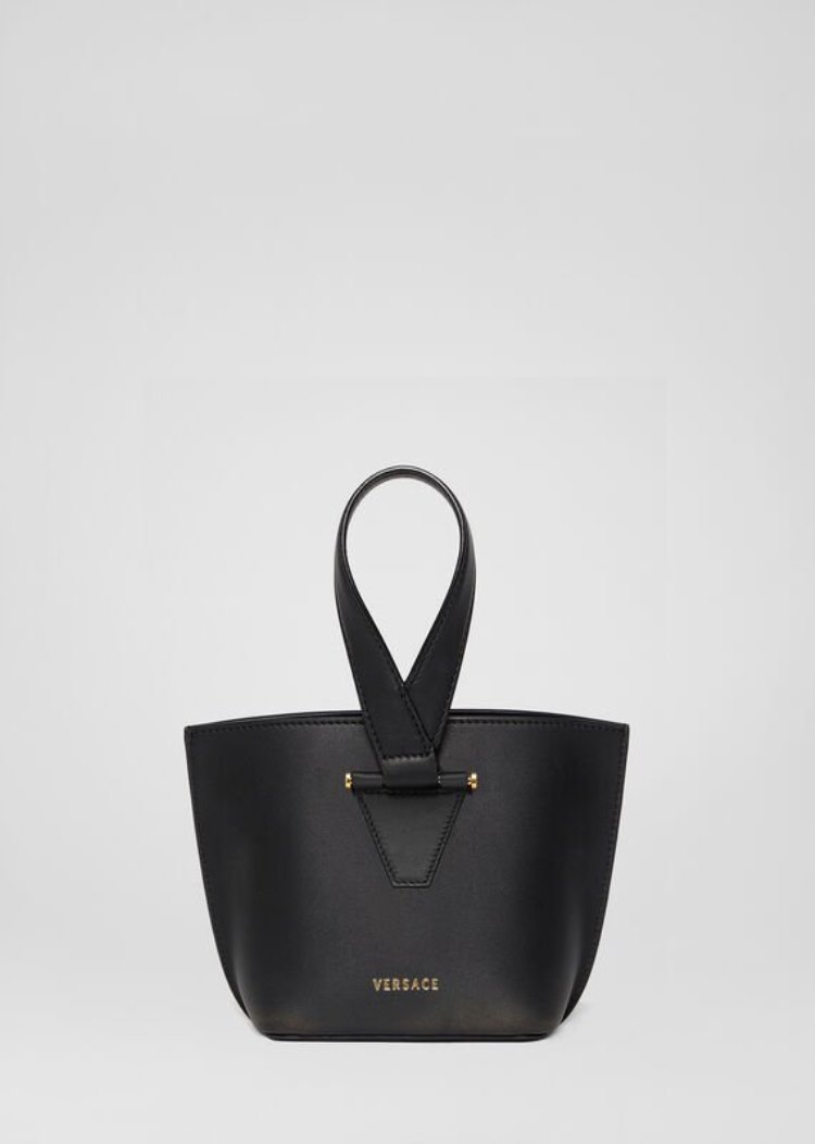 Versace Virtus Bucket Bag Virtus Bag γυναικεια μαυρα | FF9CNTN