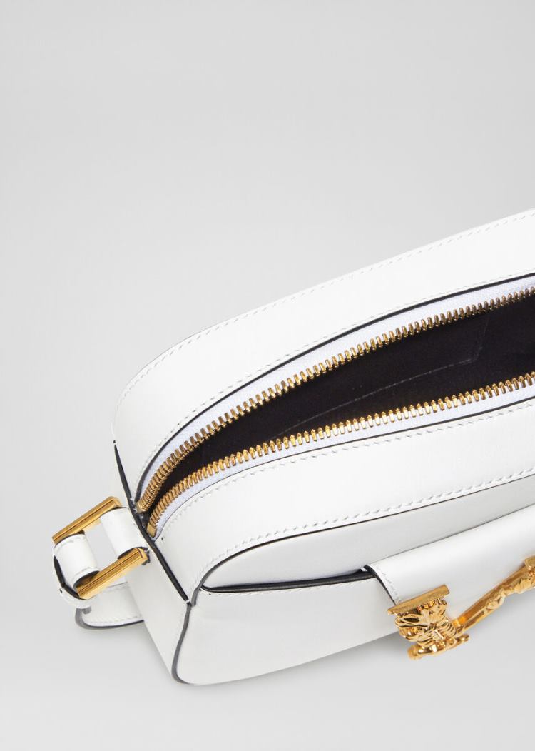Versace Virtus Camera Bag Virtus Bag γυναικεια ασπρα | HDH0HLE
