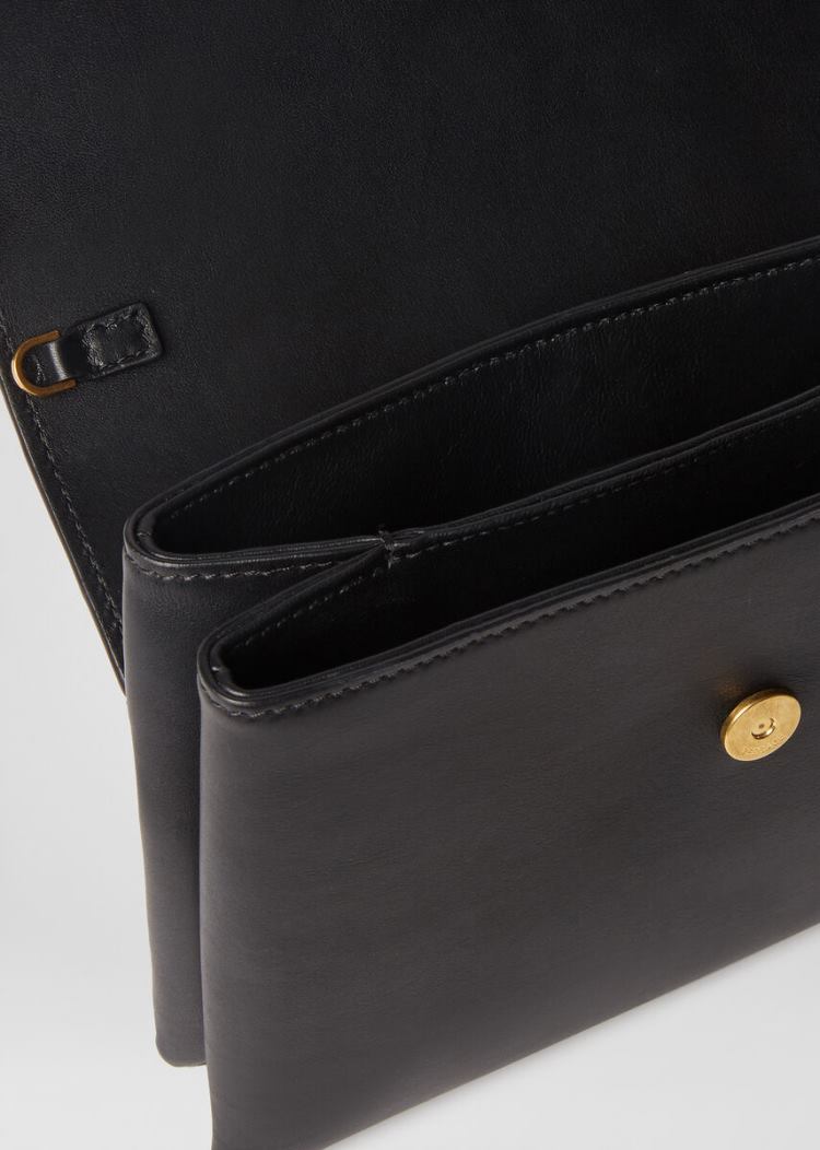 Versace Virtus Clutch Virtus Bag γυναικεια μαυρα | DXOC89B