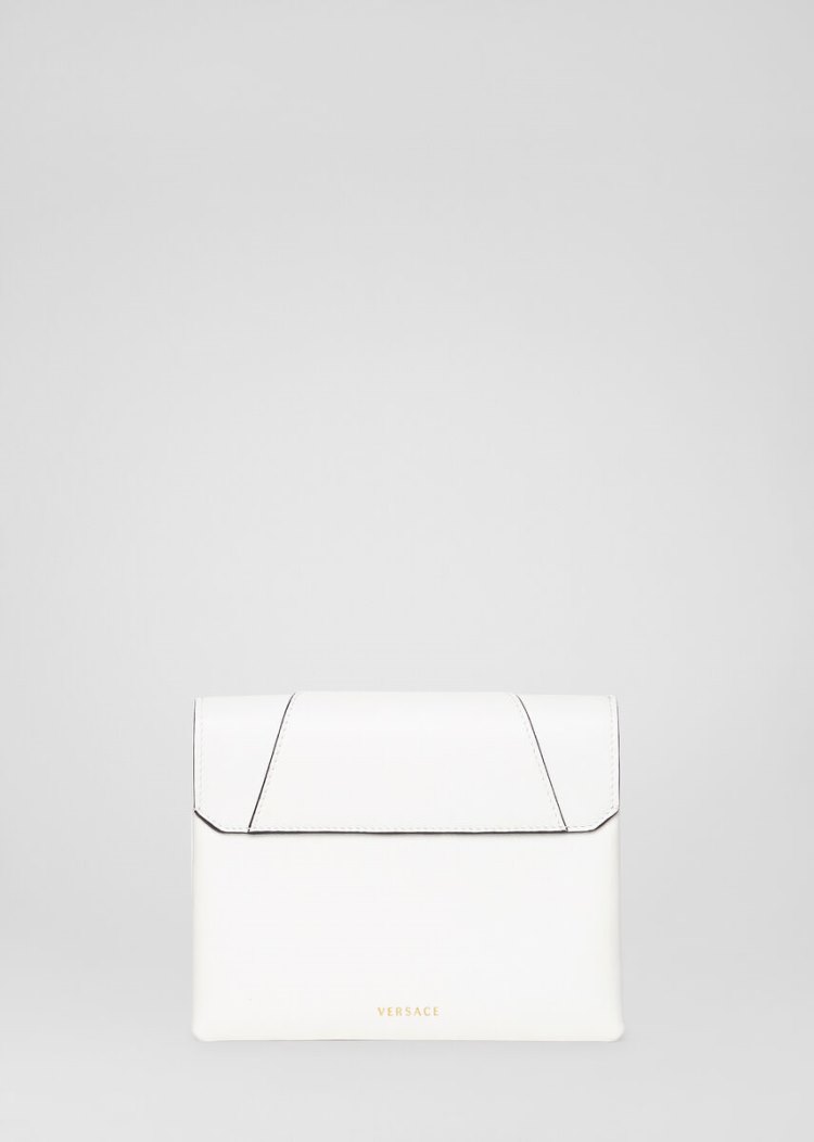 Versace Virtus Clutch Virtus Bag γυναικεια ασπρα | PLA2CFN