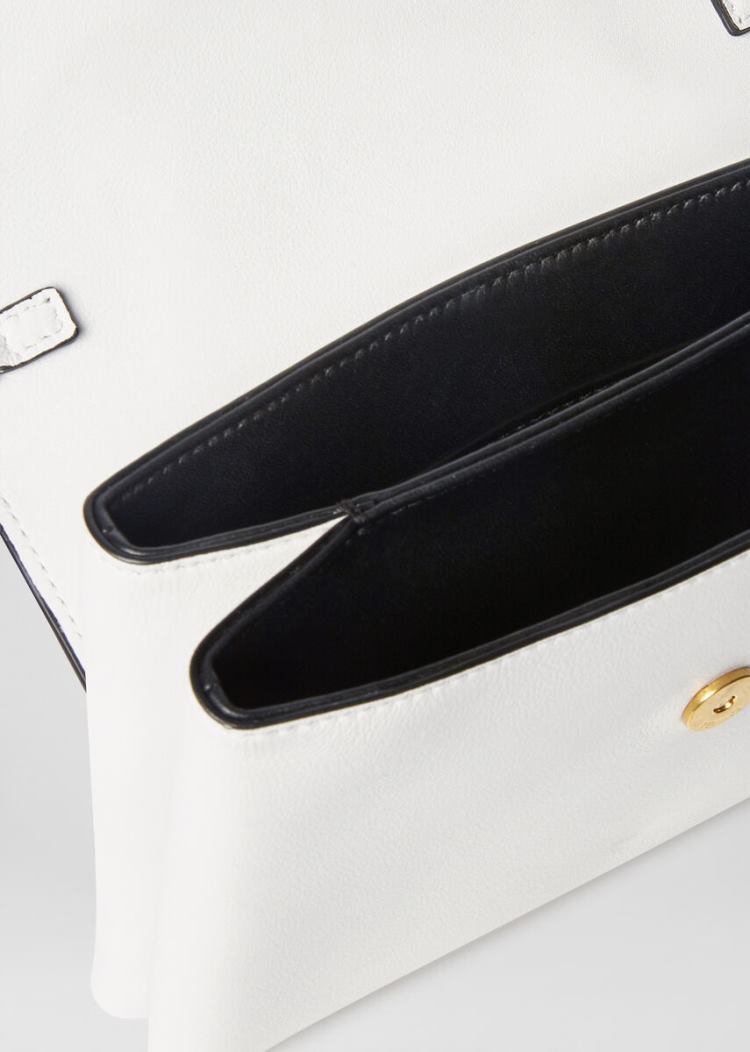 Versace Virtus Clutch Virtus Bag γυναικεια ασπρα | PLA2CFN