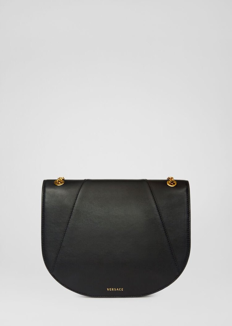 Versace Virtus Crossbody Bag τσάντεσ ώμου γυναικεια μαυρα | ZB28VU5