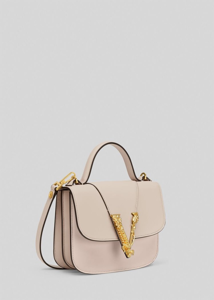 Versace Virtus Dual-Carry Bag τσαντα χειροσ γυναικεια ροζ | KWLSPV6