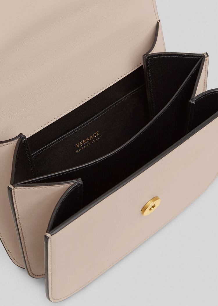 Versace Virtus Dual-Carry Bag τσαντα χειροσ γυναικεια ροζ | KWLSPV6