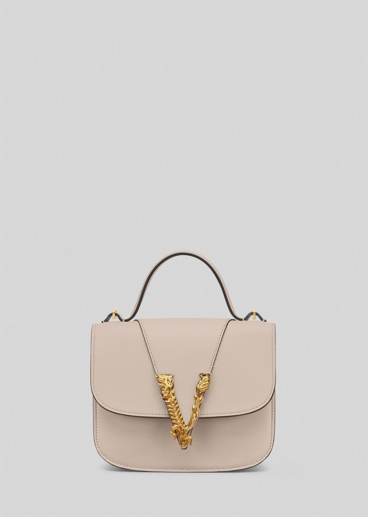 Versace Virtus Dual-Carry Bag τσαντα χειροσ γυναικεια ροζ | KWLSPV6