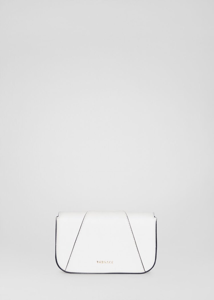 Versace Virtus Evening Bag Evening Bags γυναικεια ασπρα | 84GQOHZ