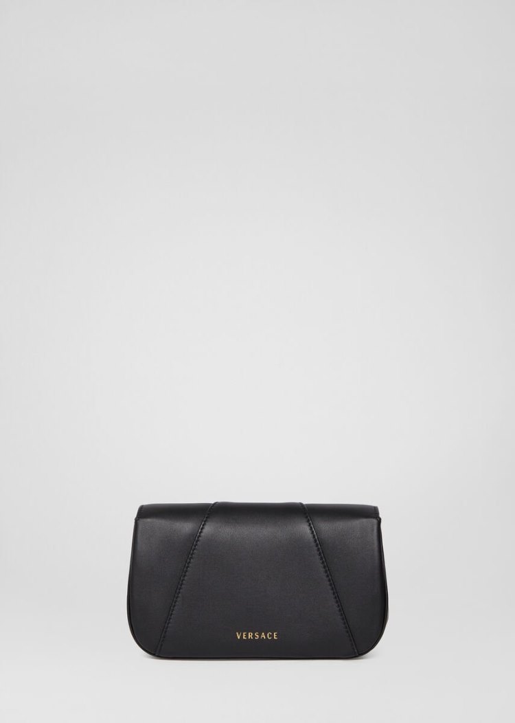 Versace Virtus Evening Bags γυναικεια μαυρα | 9ECP6UV