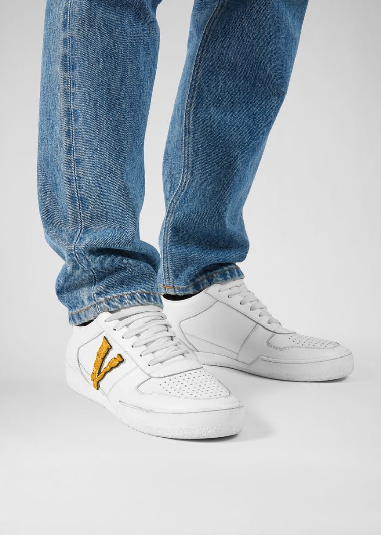 Versace Virtus Ilus Trainers αθλητικα ανδρικα ασπρα | R4S99KI