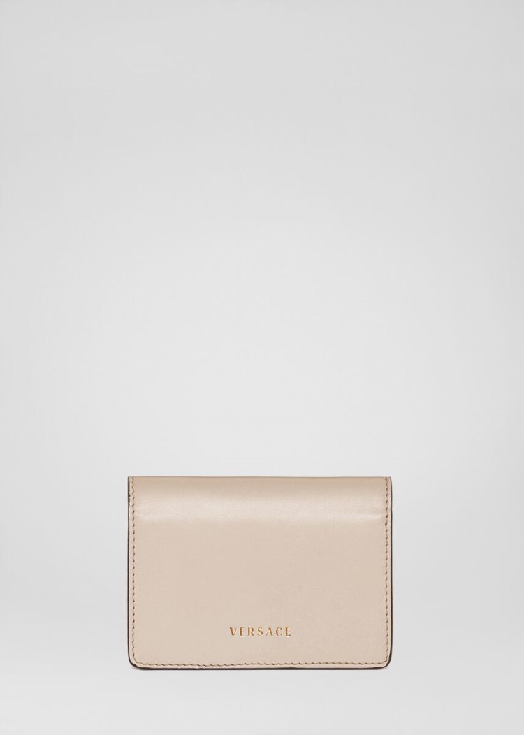 Versace Virtus Mini Chain Wallet πορτοφολια γυναικεια ροζ | OJ35UY1