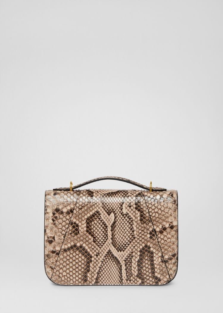 Versace Virtus Python Shoulder Bag τσάντεσ ώμου γυναικεια ροζ | OASP69A