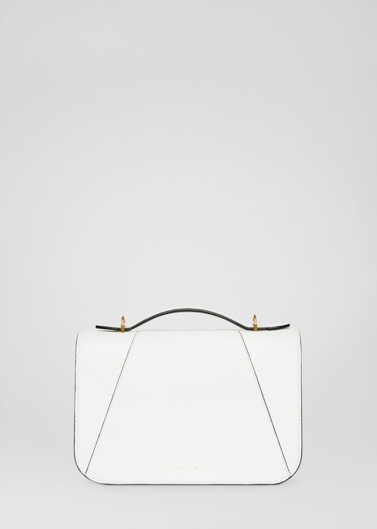Versace Virtus Shoulder Bag Virtus Bag γυναικεια ασπρα | MRCTCKI
