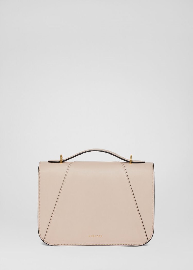 Versace Virtus Shoulder Bag Virtus Bag γυναικεια ροζ | N9KYWJ1
