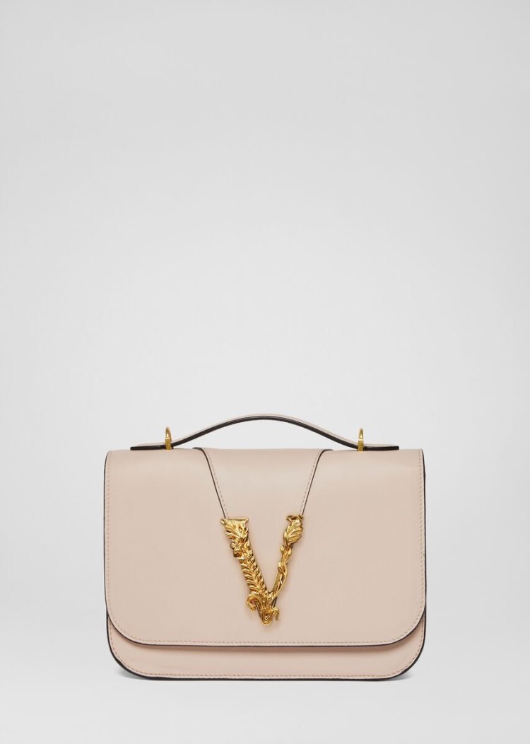 Versace Virtus Shoulder Bag τσάντεσ ώμου γυναικεια ροζ | KGZKH5E